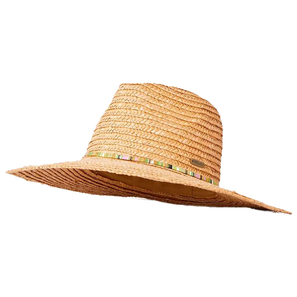 chapeau femme en paille naturelle