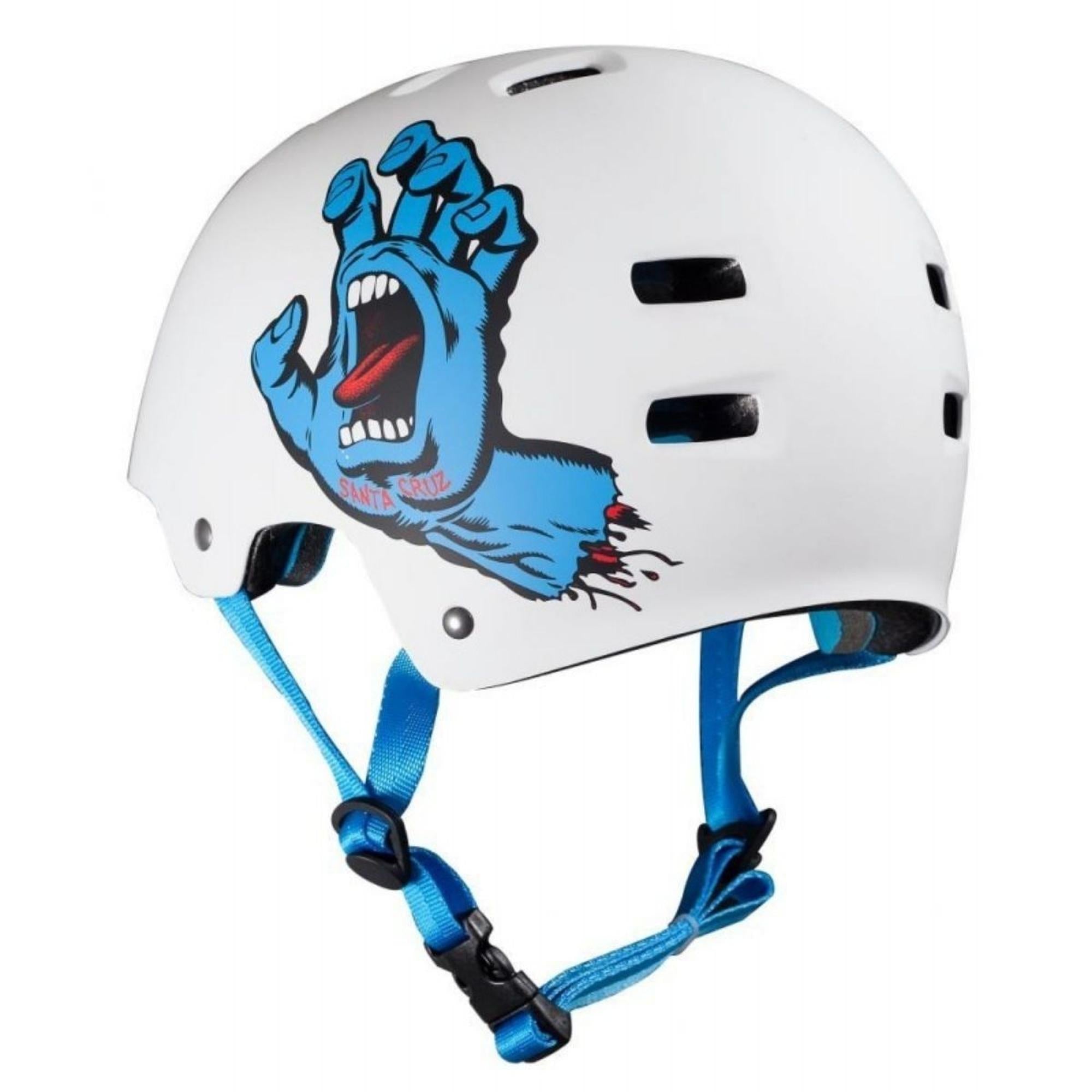 SANTA CRUZ CASQUE SCREAMING HAND Blanc