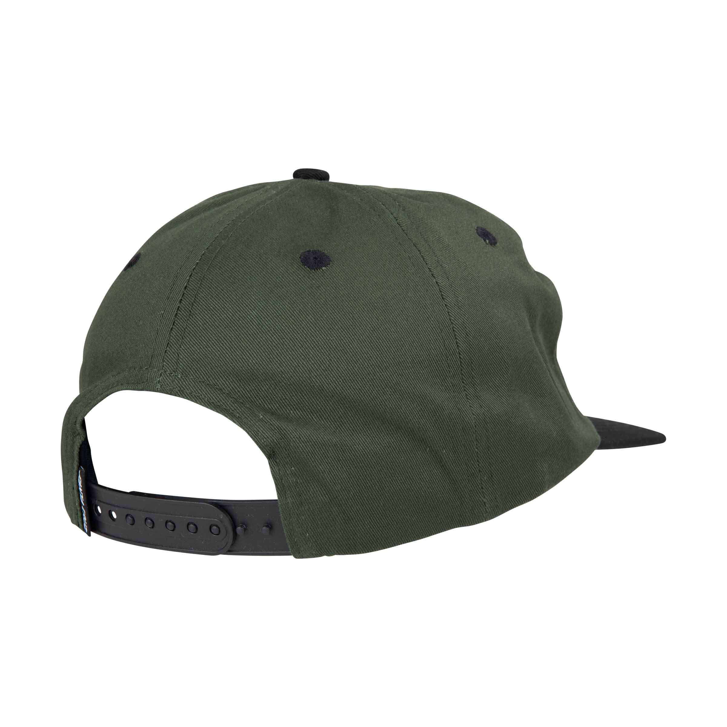 SANTA CRUZ CASQUETTE STAMPED OPUS Kale/Black