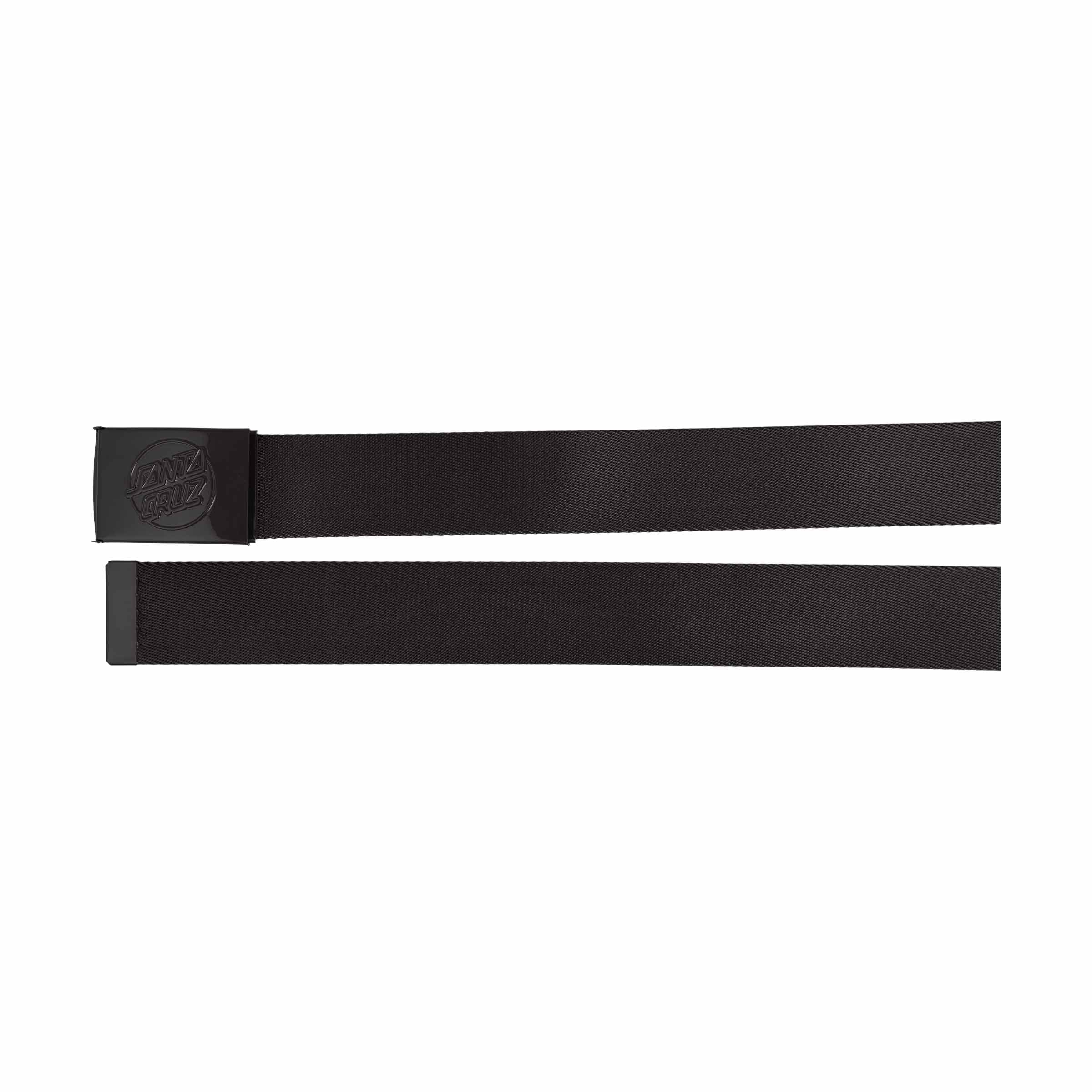 SANTA CRUZ CEINTURE OPUS DOT EMBOSS Black-Massilia Surf Shop