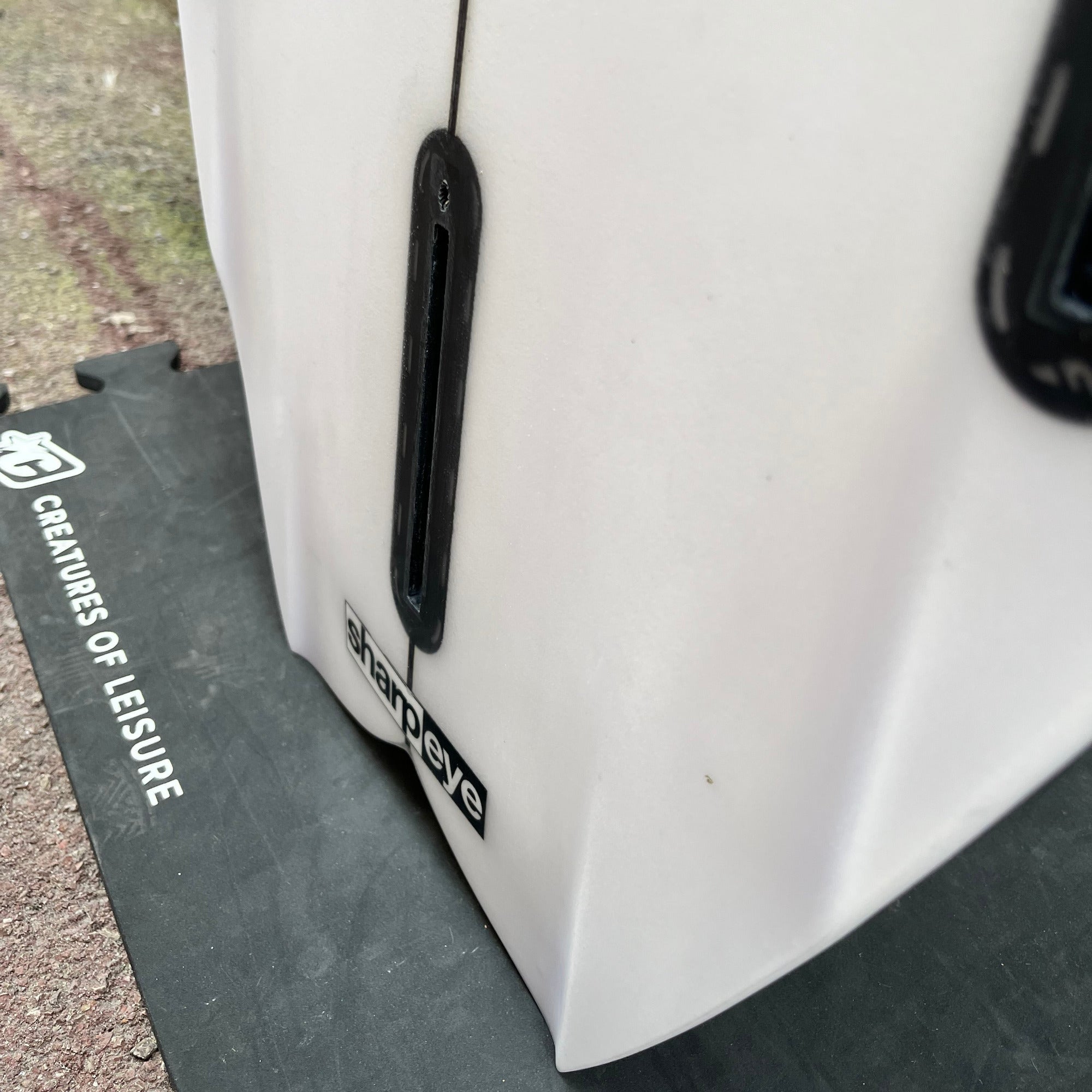 detail shape planche surf sharpeye twin turbo