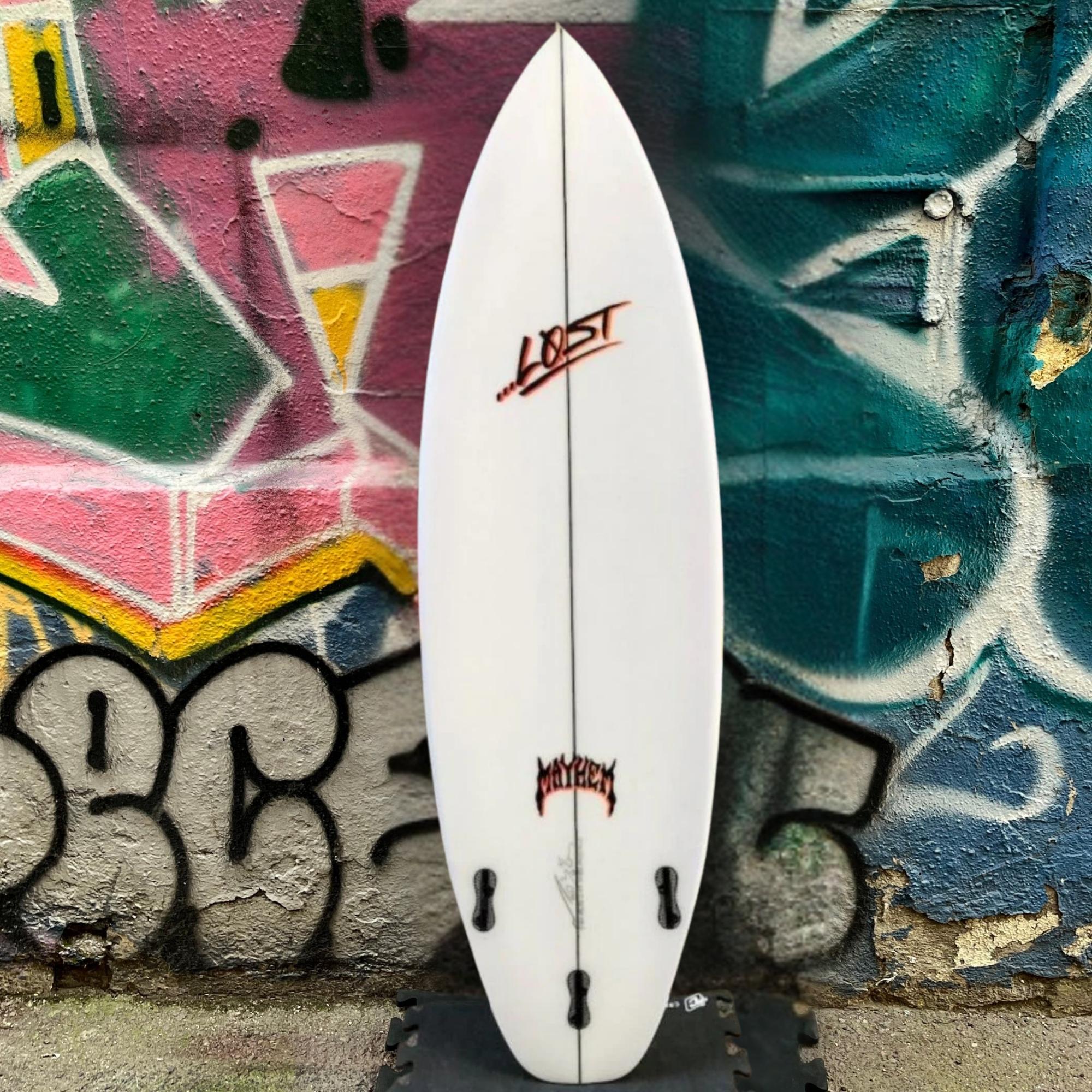 tail shortboard lost the ripper 5 10 configuration thruster fcs2