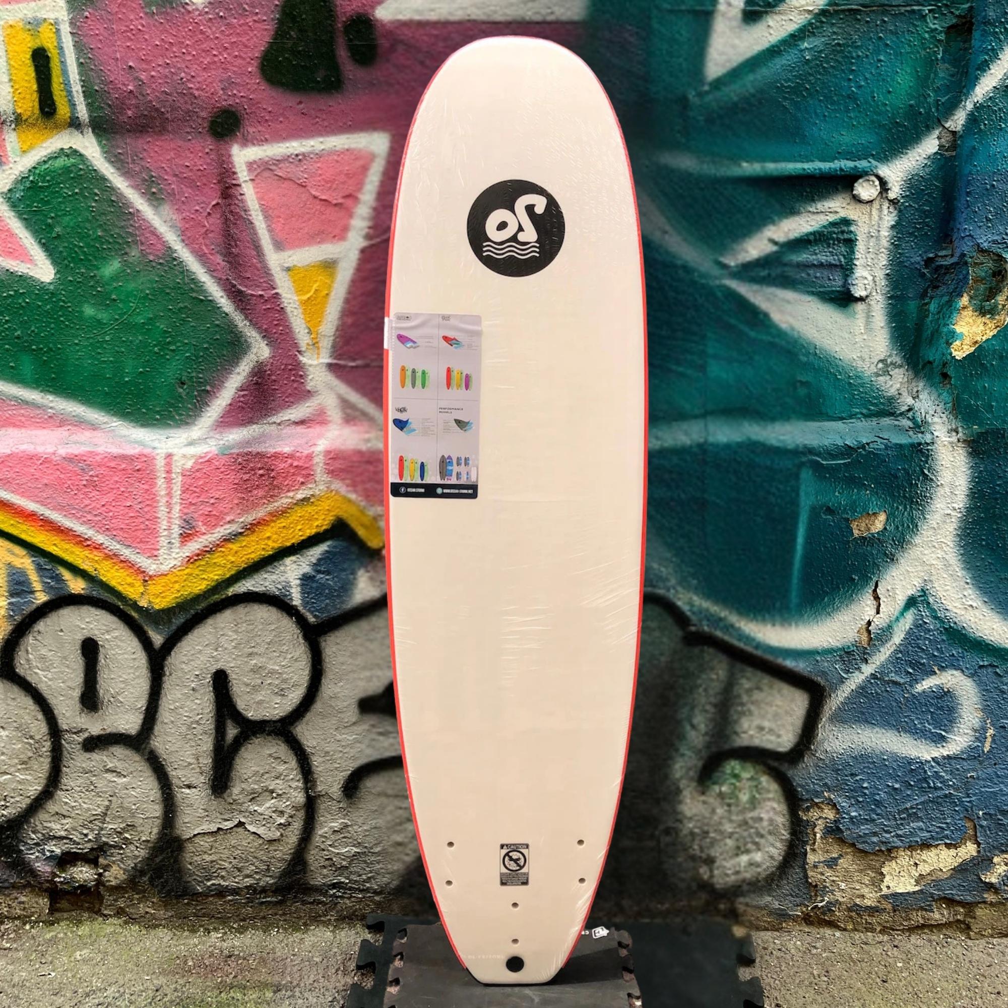 outline softboard ocean storm big boy 7 6 planche surf mousse stable