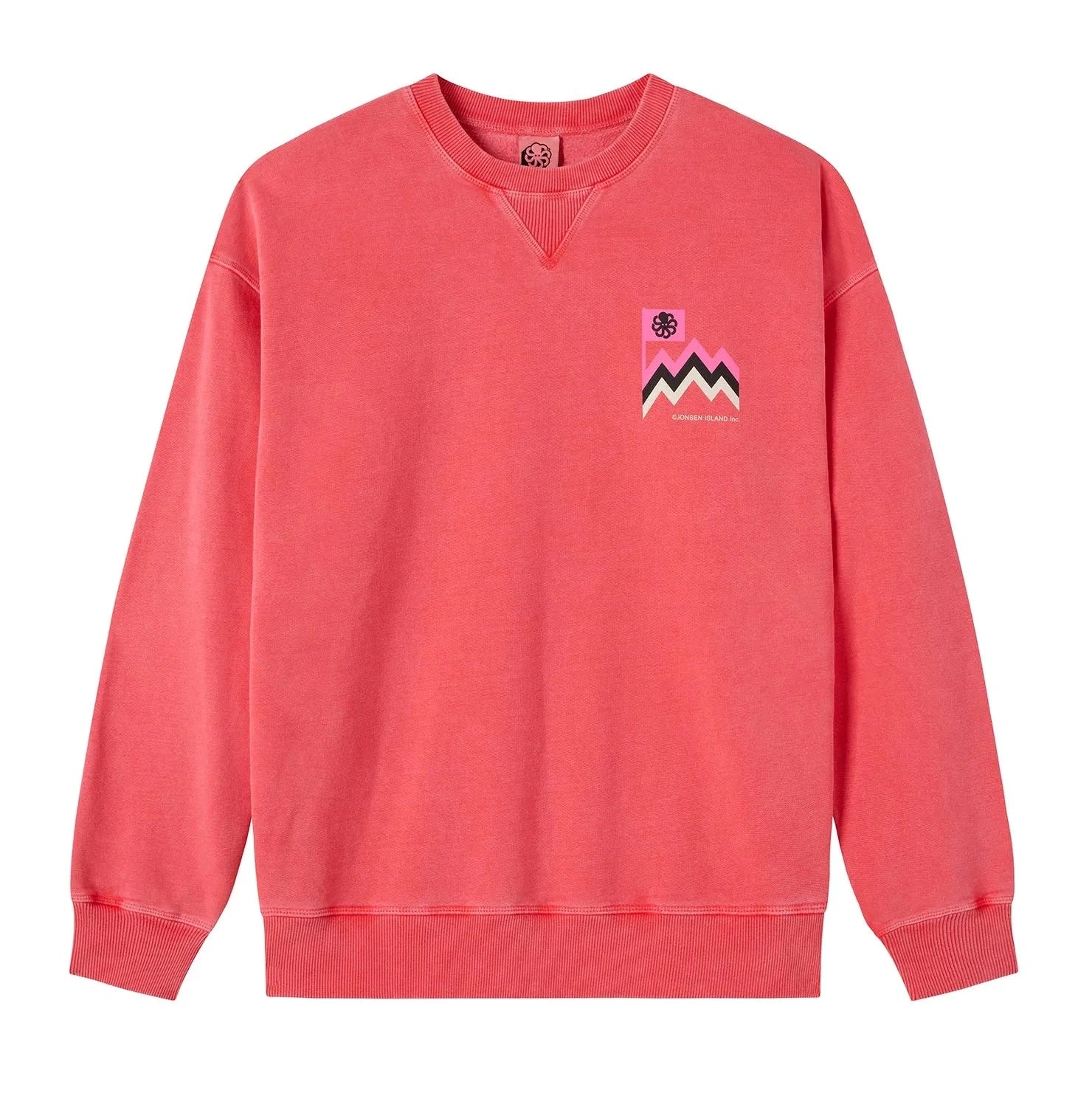 sweat homme col rond jonsen island vue de face