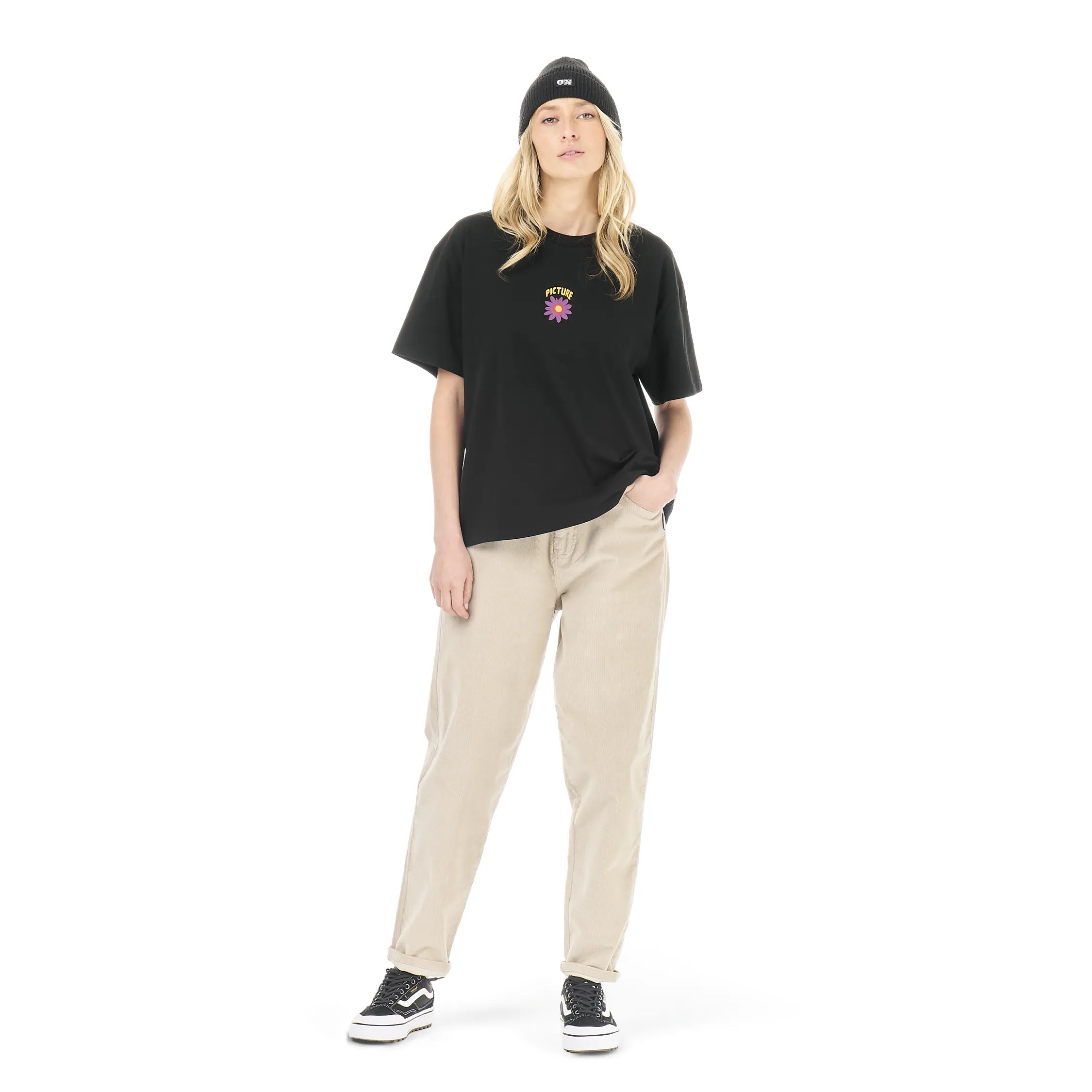 PICTURE T-SHIRT FEMME CARYNA Black