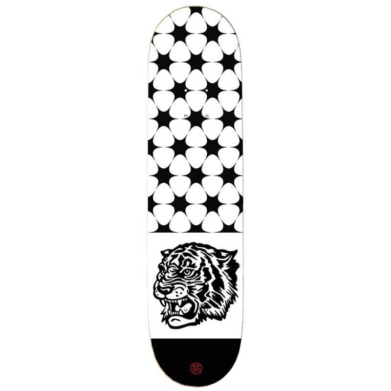 THE KILLING FLOOR SKATE PLATEAU SKATE DECK 8" Black