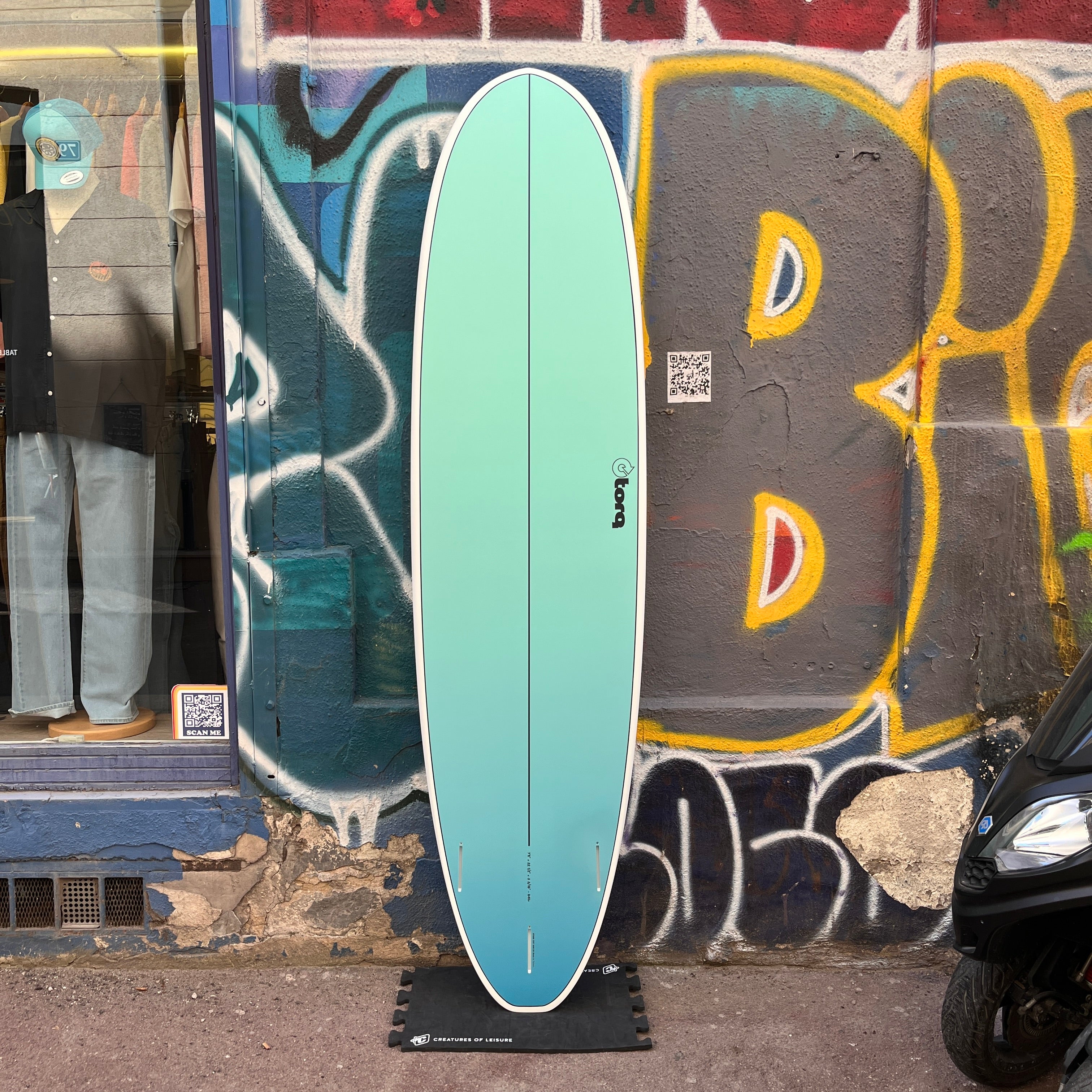 TORQ SURF FUNBOARD V+ 7'8" Green fade