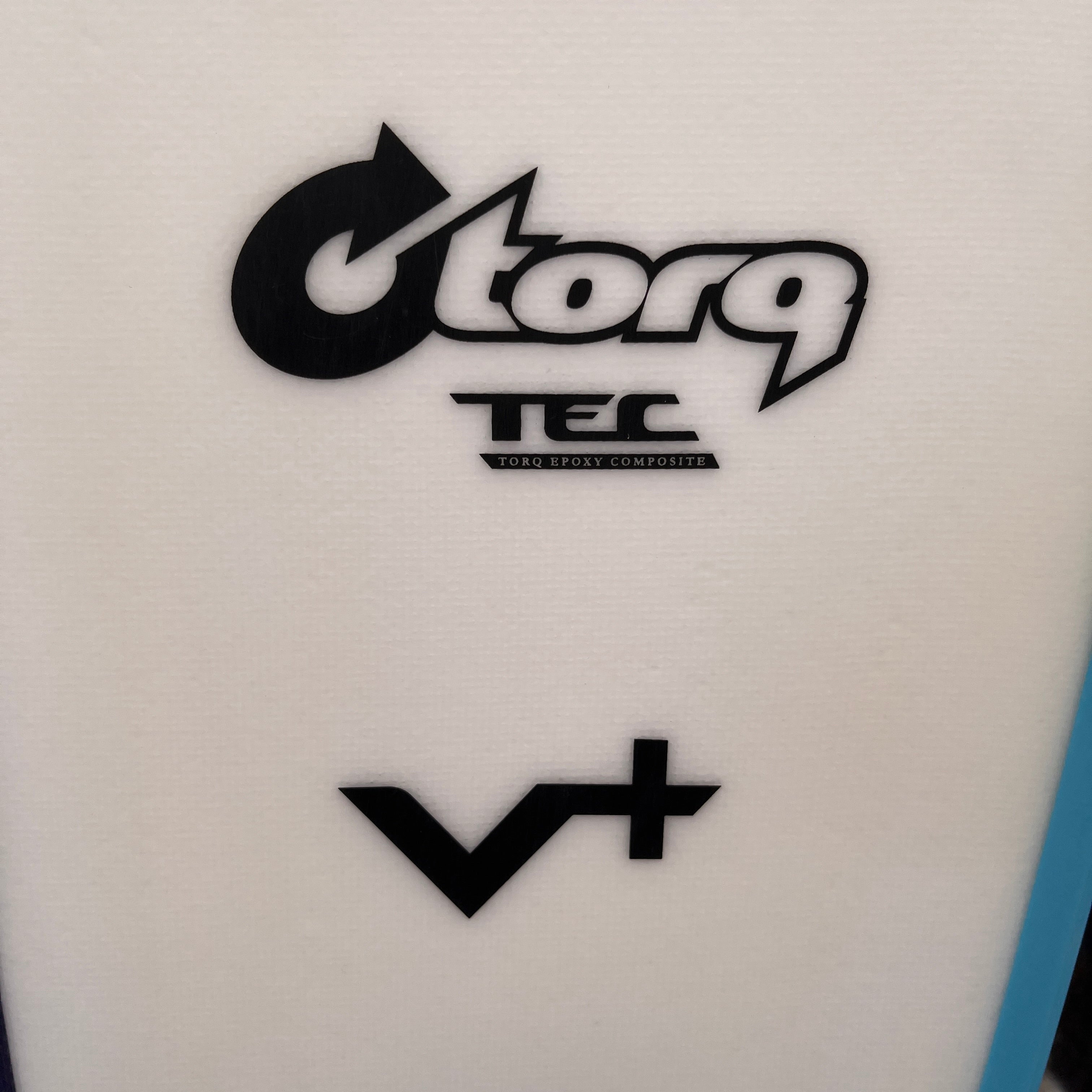 TORQ SURF FUNBOARD M2 TEC 7’4“V+ Blue rails