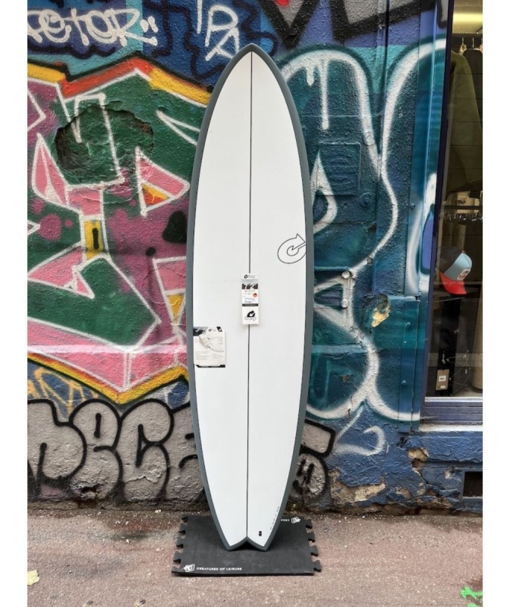TORQ SURFBOARDS MOD FISH 7'2" Graphite carbon strip