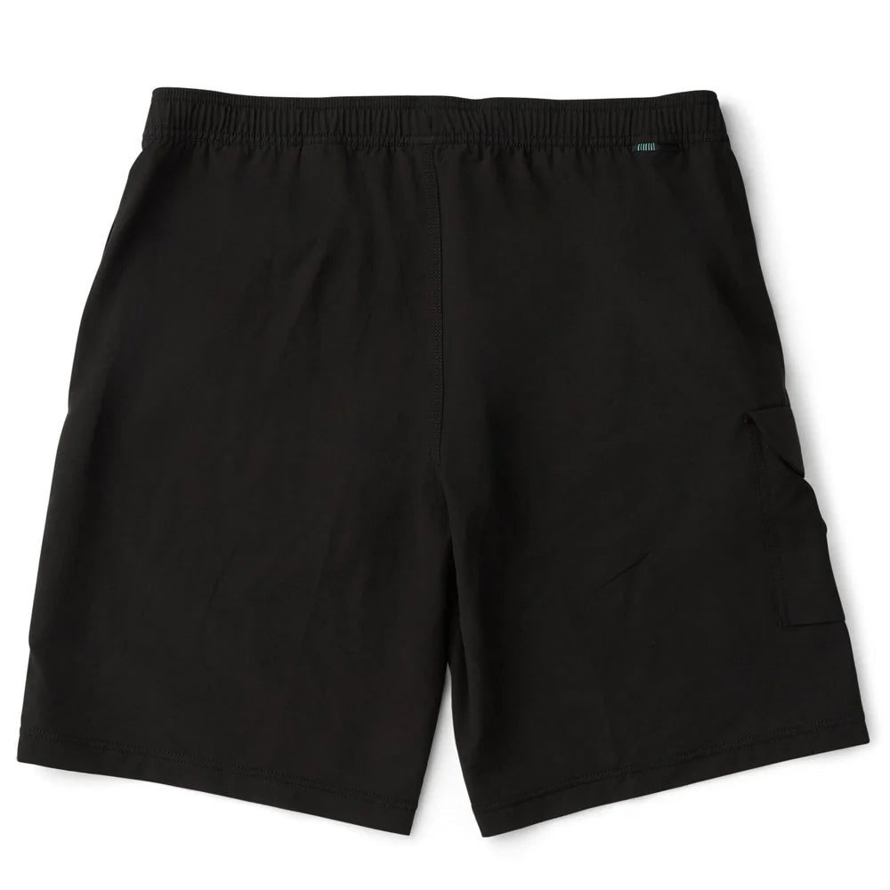 maillot de surf homme noir long vue de dos