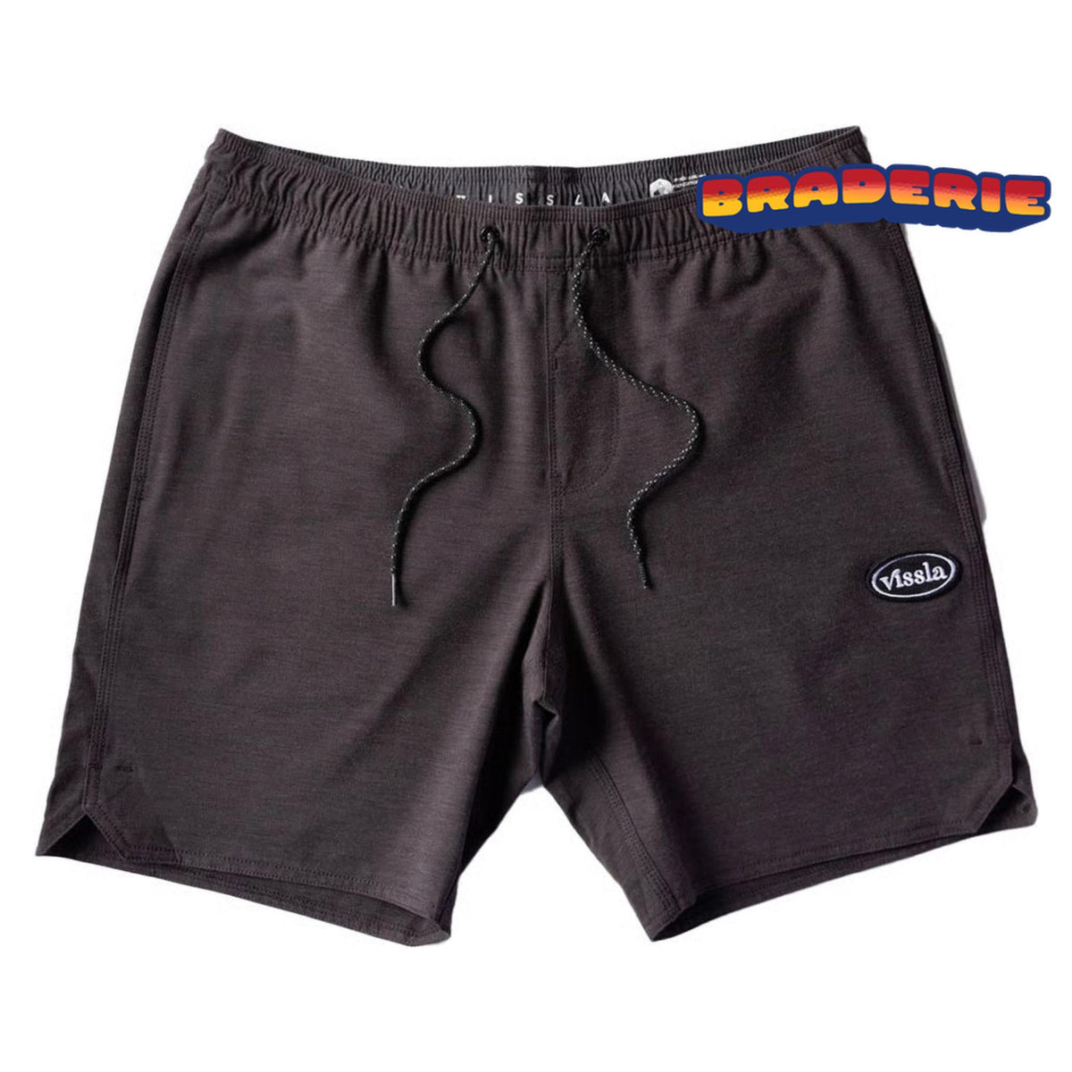 VISSLA MAILLOT SOLID SETS ECOLASTIC Black