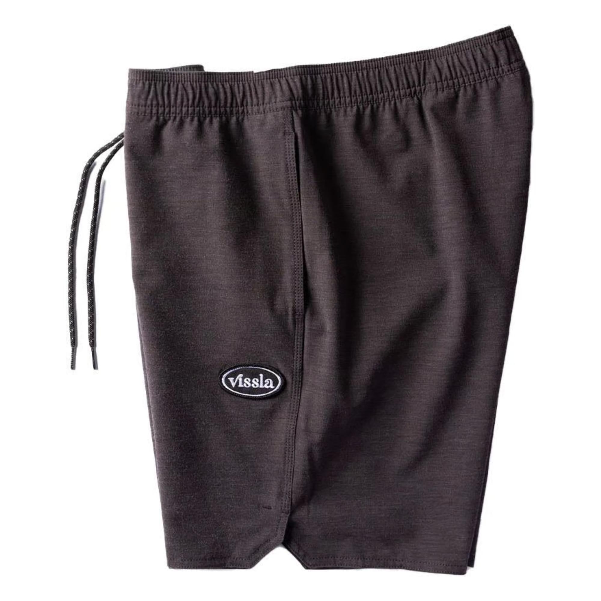 VISSLA MAILLOT SOLID SETS Black