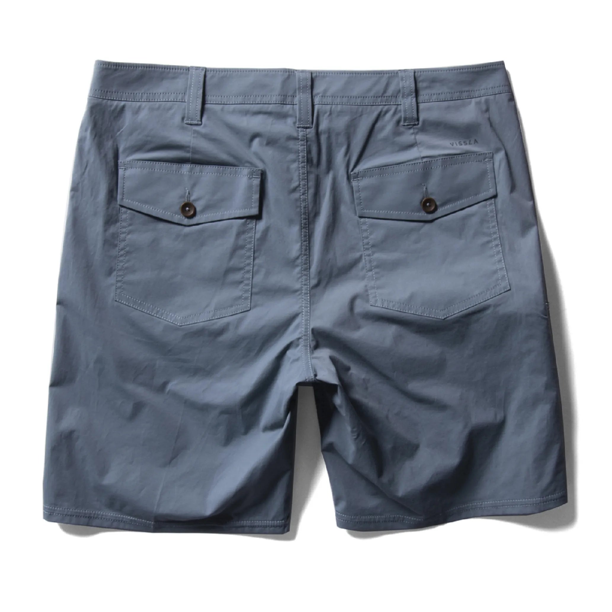 short hybride pour homme bleu avec poches vue de dos