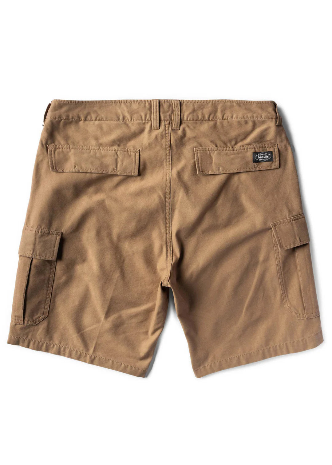 VISSLA WALKSHORT COUNTY CARGO TWILL 21" Dark kaky