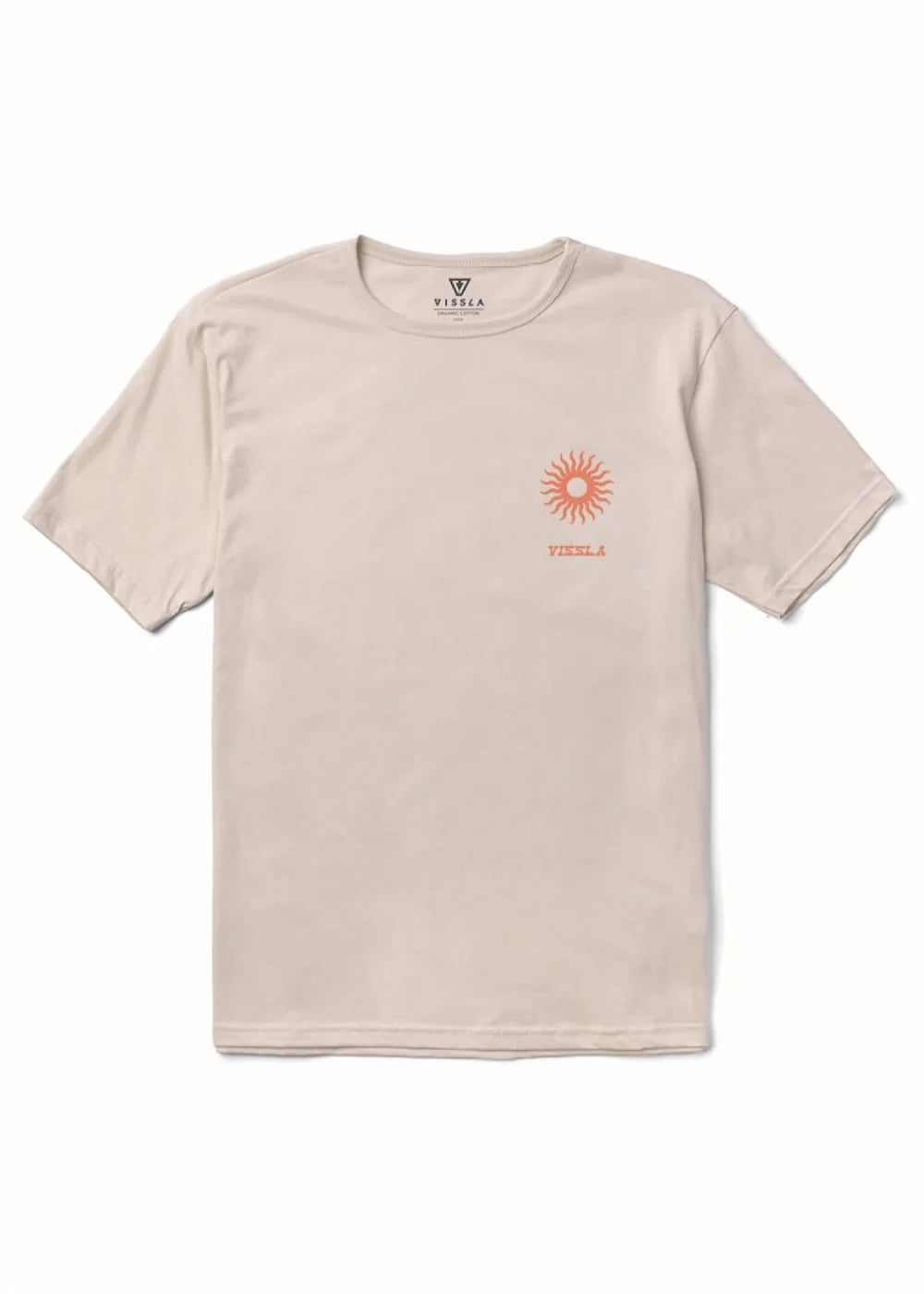 VISSLA T-SHIRT HULA HANDS Bone