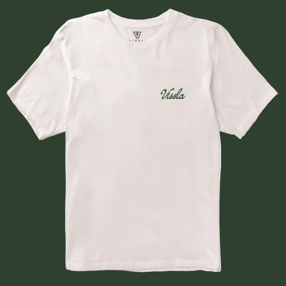 VISSLA TEE SHIRT ENFANT SKULL ISLE White
