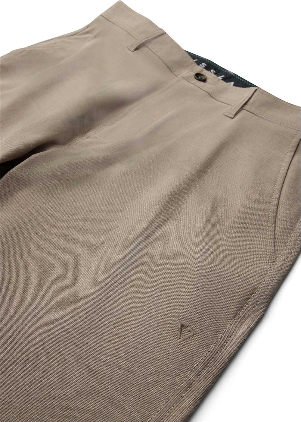 VISSLA WALKSHORT FIN BOX HYBRID 19.5" Dark kaki