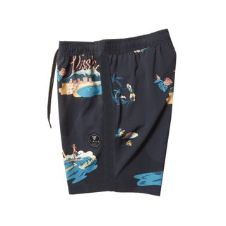 VISSLA ENFANT MAILLOT WAIKOOKS 13“ Black
