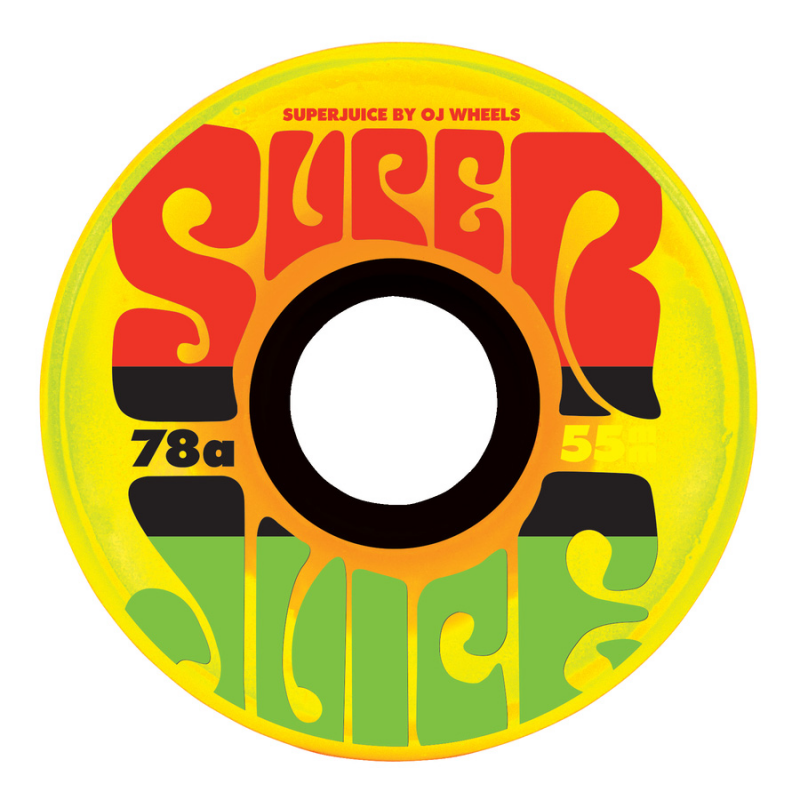 OJ WHEELS ROUES SUPER JUICE 55mm 78a