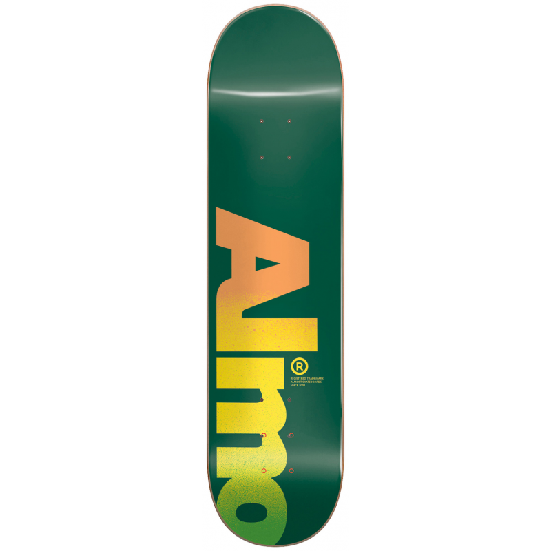 AMOST PLATEAU FALL OFF LOGO Green 8,25"