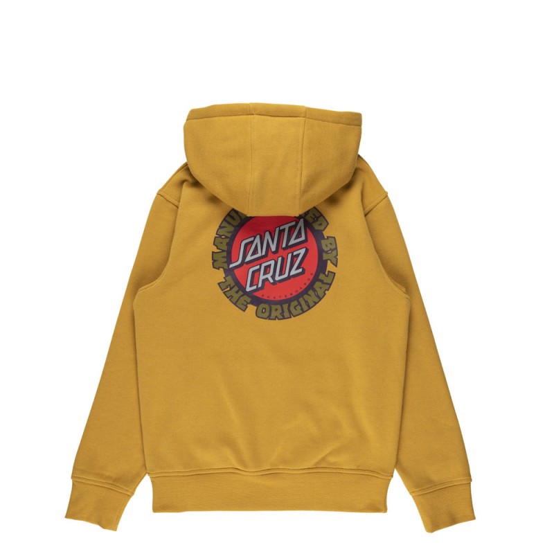 SANTA CRUZ SWEAT JUNIOR SPEED DOT Old gold