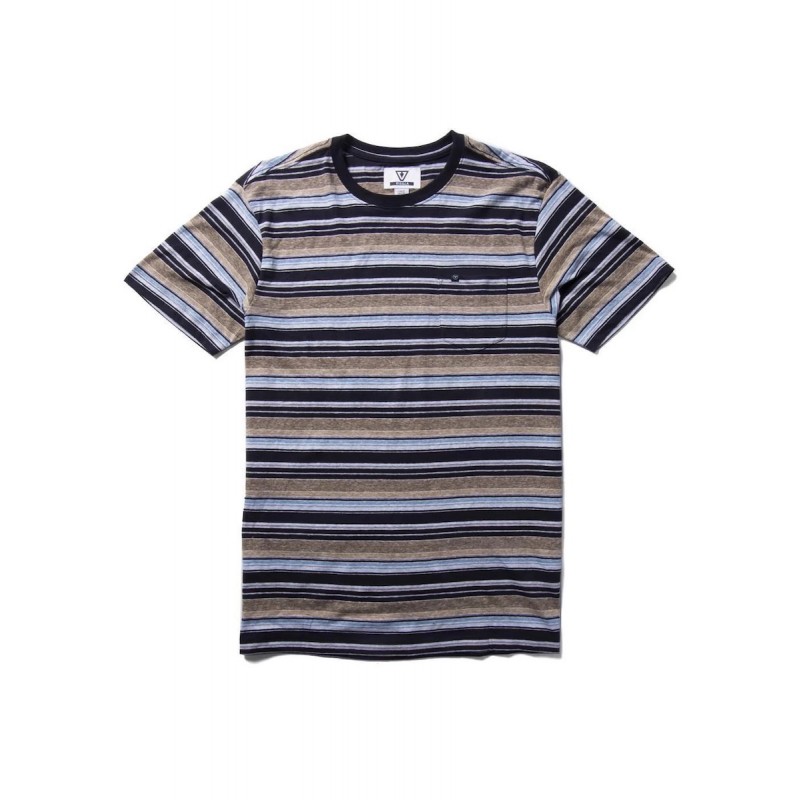 VISSLA TEE SHIRT SANDPIPER Black