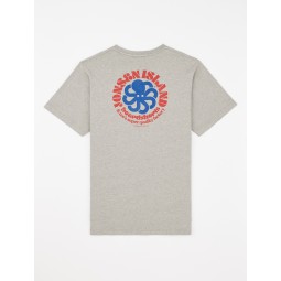 JONSEN TEE SHIRT CLASSIC FAT LETTERS Heather grey