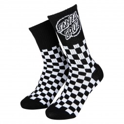 SANTA CRUZ CHAUSSETTES JUNIOR OTHER DOT (2 PACK) Black