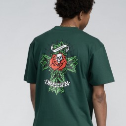 SANTA CRUZ TEE SHIRT DRESSEN ROSE CROSS 2 Rainforest