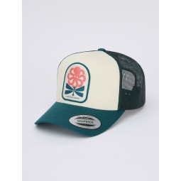 JONSEN CASQUETTE FLOWER LOVE Green