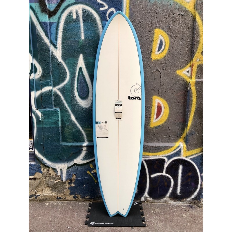 TORQ SURF FISH 7'2 PINLINE Miami blue