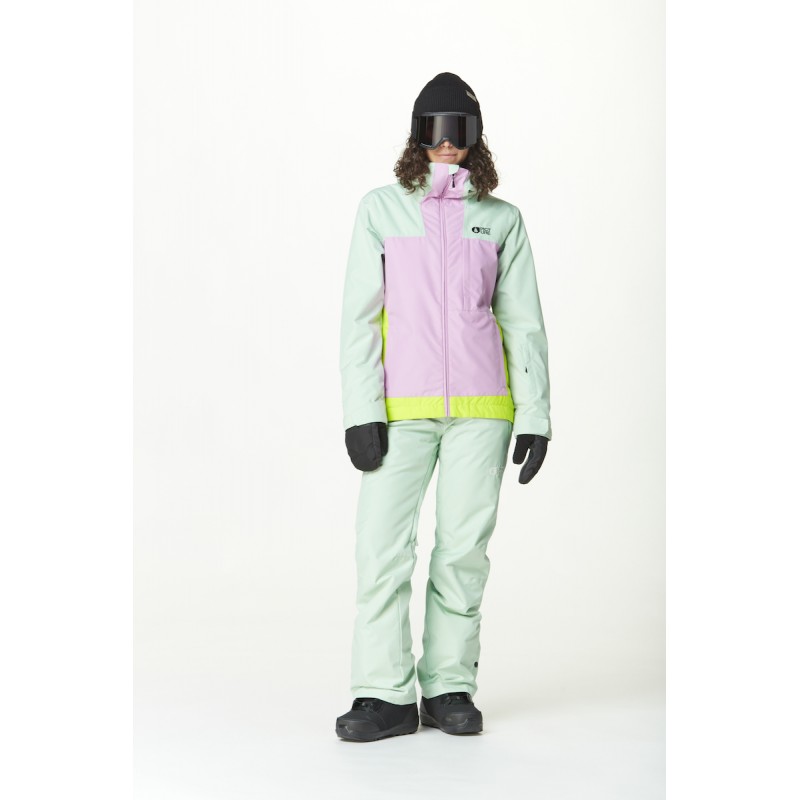 PICTURE VESTE DE NEIGE SEAKREST JKT Silt Green Orchid Acid