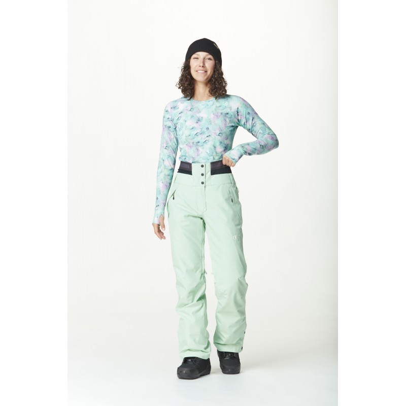 PICTURE PANTALON DE NEIGE TREVA Silt Green