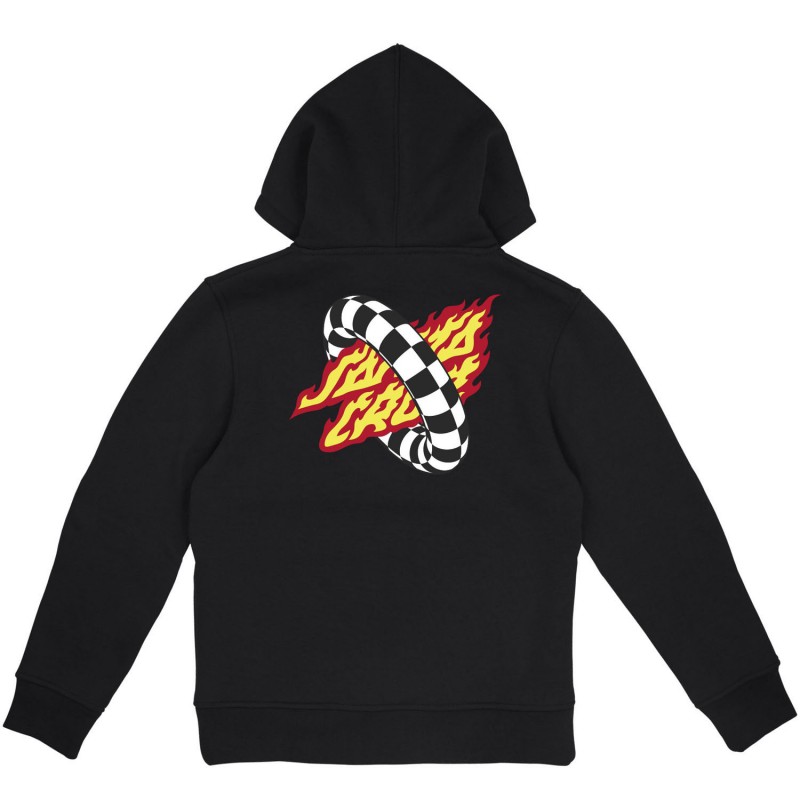 SANTA CRUZ SWEAT HODDIE JUNIOR GOAL FLAME Black