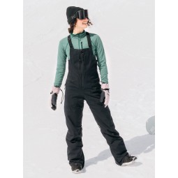 BURTON FEMME SALOPETTE DE NEIGE RESERVE STRETCH BIB PANTS True Black