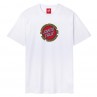 SANTA CRUZ TEE SHIRT HOMME SPEED MFG DOT White