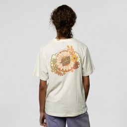 SANTA CRUZ FEMME TEE SHIRT FUNKY BUNDLE Off white