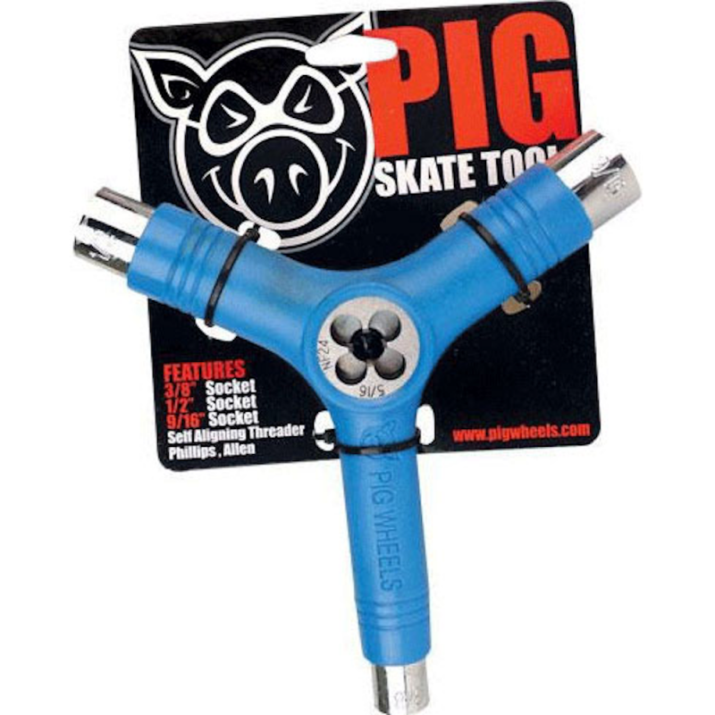 PIG OUTIL SKATE 8 en 1 Bleu