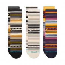 STANCE CHAUSSETTES CURREN 3 PACK forest