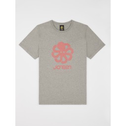 JONSEN TEE SHIRT CONFORT BIG heather grey