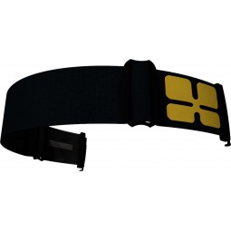 APHEX STRAP MASQUE  black logo gold