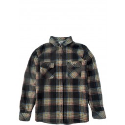 VISSLA CHEMISE  JUNIOR ECO-ZY BOYS POLAR FLANNEL black