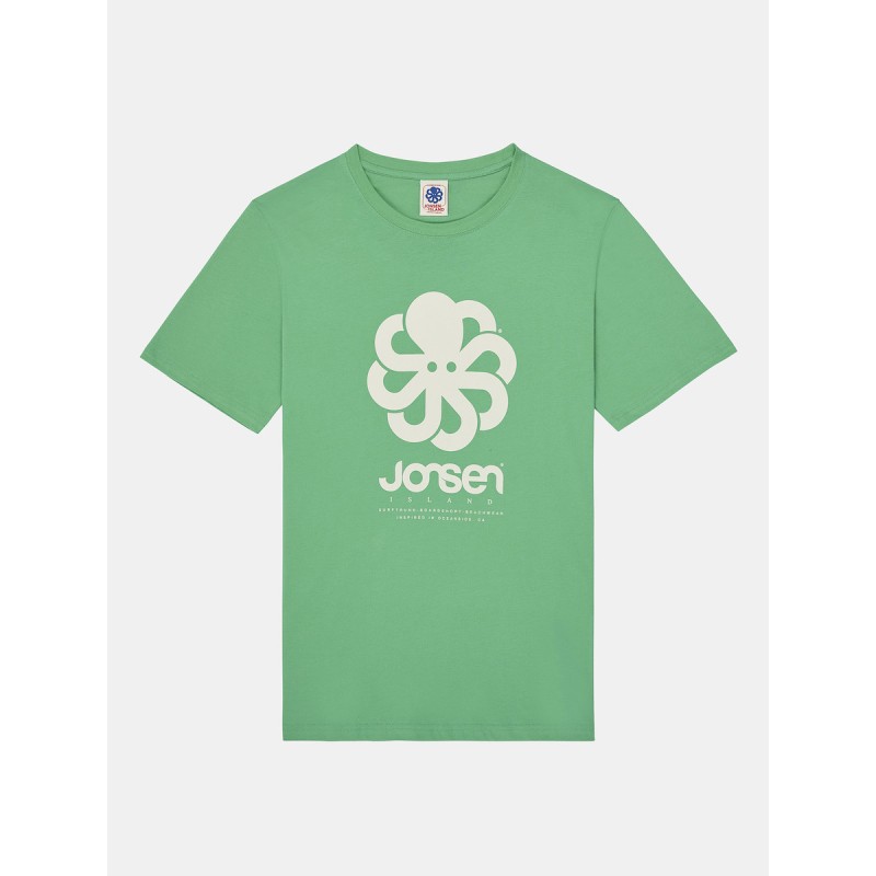 JONSEN ISLAND TEE SHIRT CLASSIC BIG Green