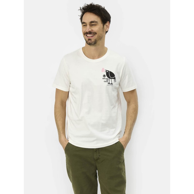 JONSEN ISLAND TEE SHIRT CLASSIC SOUND OF COOL Coconut