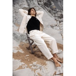 BASK IN THE SUN PANTALON IZARO cream