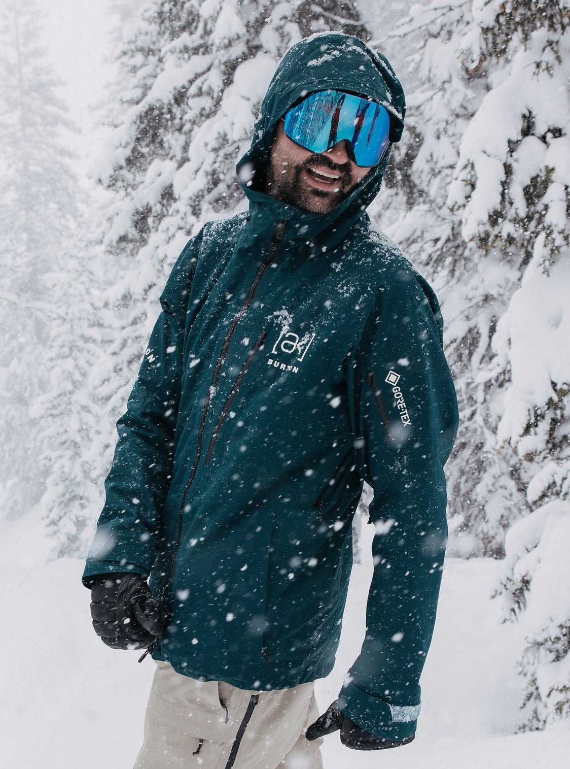 BURTON AK VESTE DE NEIGE GORE-TEX CYCLIC Deep Emerald
