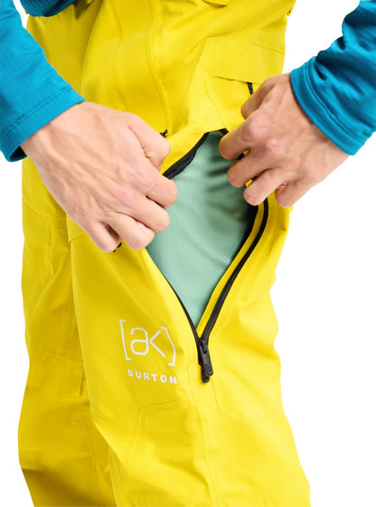 BURTON AK PANTALON NEIGE SWASH GORE TEX 2L PANT Atomic yellow
