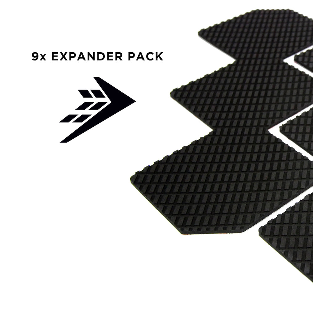 FIREWIRE PAD SURF 9 x EXPANDER PACK Black