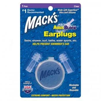 MACKS BOUCHONS OREILLES AQUA BLOCK
