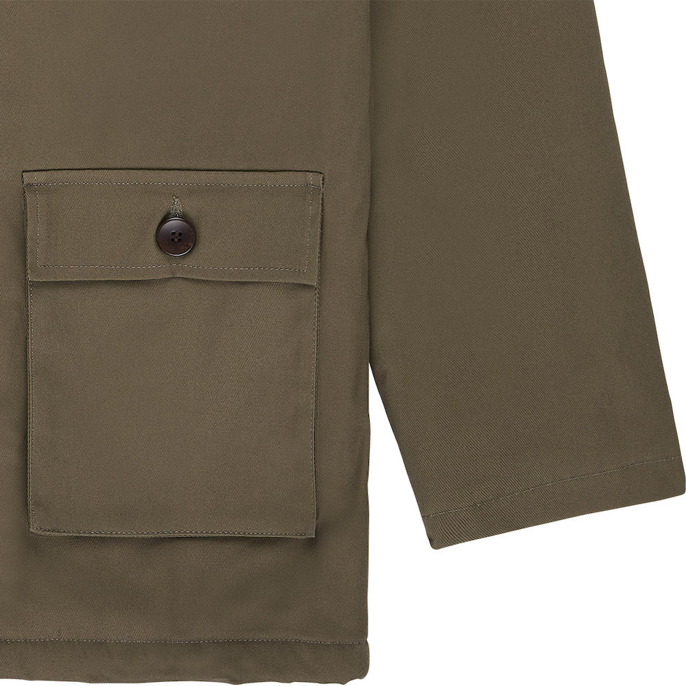 BASK IN THE SUN VESTE KUSHIMA brown